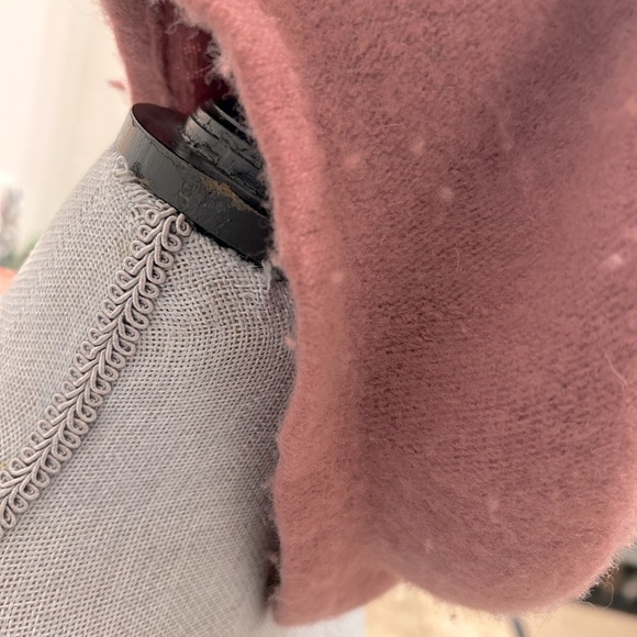 Vintage dusty pink French beret - Picture 3 of 3